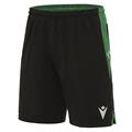 Tempel Match Day Short BLK/GRN 3XS Teknisk kampshorts - Unisex