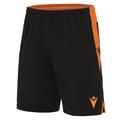 Tempel Match Day Short BLK/ORA XS Teknisk kampshorts - Unisex