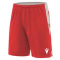 Tempel Match Day Short RED/WHT M Teknisk kampshorts - Unisex