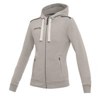 Grime Full Zip Hooded Dame GREY M Hettejakke i bomullsmiks