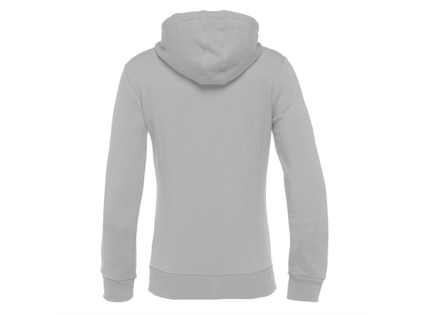 Grime Full Zip Hooded Dame GREY M Hettejakke i bomullsmiks 
