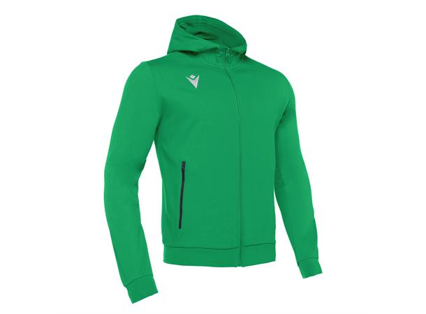 Cello Full Zip Hooded Sweatshirt GRN M Hettejakke i børstet fleece - Unisex 