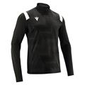 Purus 1/4 Zip Top BLK/WHT 5XL Teknisk treningsgenser - Unisex