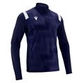 Purus 1/4 Zip Top NAV/WHT XL Teknisk treningsgenser - Unisex