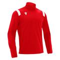 Gange 1/4 Zip Top RED/WHT 4XL Teknisk treningsgenser - Unisex