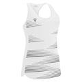 Dolly Singlet WHT/BLK S Løpesinglet for dame