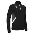 Piave 1/4 Zip Top BLK/WHT 5XL Teknisk treningsgenser - Unisex