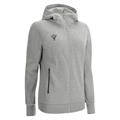 Drum Hooded Womens Jacket GRY M Fritidsjakke i børstet fleece til dame