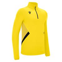 Piave 1/4 Zip Top YEL/BLK 3XS Teknisk treningsgenser - Unisex