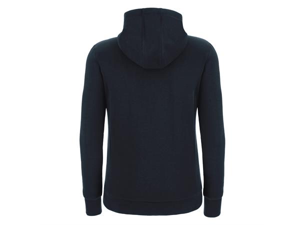 Bass Eco Hooded Jacket W NAV L Hettejakke i Ecotekstil til dame 