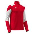 Izel Training 1/4 Zip Top RED/WHT 4XL Teknisk treningsgenser - Unisex