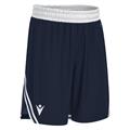 Kansas Basket Eco Shorts NAV/WHT XXL Teknisk basketshorts - Unisex