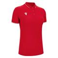 Waltz Eco Polo W RED 3XL Polosskjorte til dame i Ecotekstil