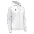 Atlas Hooded Jacket Full Zip W WHT XXL Teknisk full zip hettegenser til dame