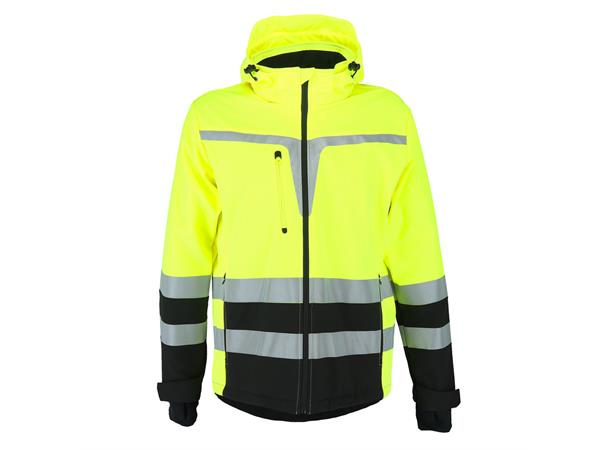 Grimen Jacket Hi-Vis Safety Yel XS Allround Softshelljakke Hi-Vis - Unisex 