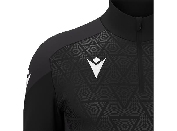Anduin Training 1/4 Zip Top BLK 3XS Teknisk treningsgenser - Unisex 