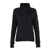 Topaz Fleece Jacket W Black Beauty XS Fleecejakkke med 4-veis stretch til dame