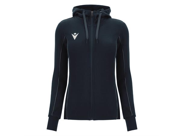 Bass Eco Hooded Jacket W NAV XS Hettejakke i Ecotekstil til dame 