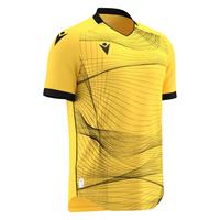 Wyvern Eco Match Day Shirt YEL/BLK XS Teknisk drakt i ECO-tekstil - Unisex