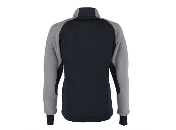 Albite Fleece Jacket Grey Melange XL Fleecejakke til jobb og fritid - Unisex 