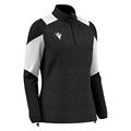 Chantico 1/4 Zip Top Wmn BLK/WHT XXS Teknisk treningsgenser til dame