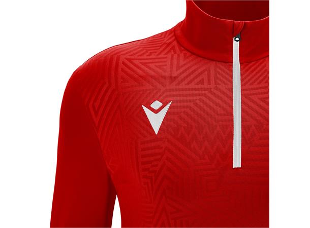 Fraser 1/4 Zip Top RED/WHT 3XS Teknisk treningsgenser - Unisex 