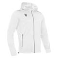 Freyr Hoody Full Zip Top WHT L Overtrekksjakke