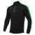 Talent Training 1/4 Zip Top BLK/GRN S Teknisk treningsgenser  - Unisex 