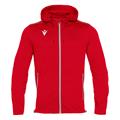 Freyr Hoody Full Zip Top RED XS Overtrekksjakke